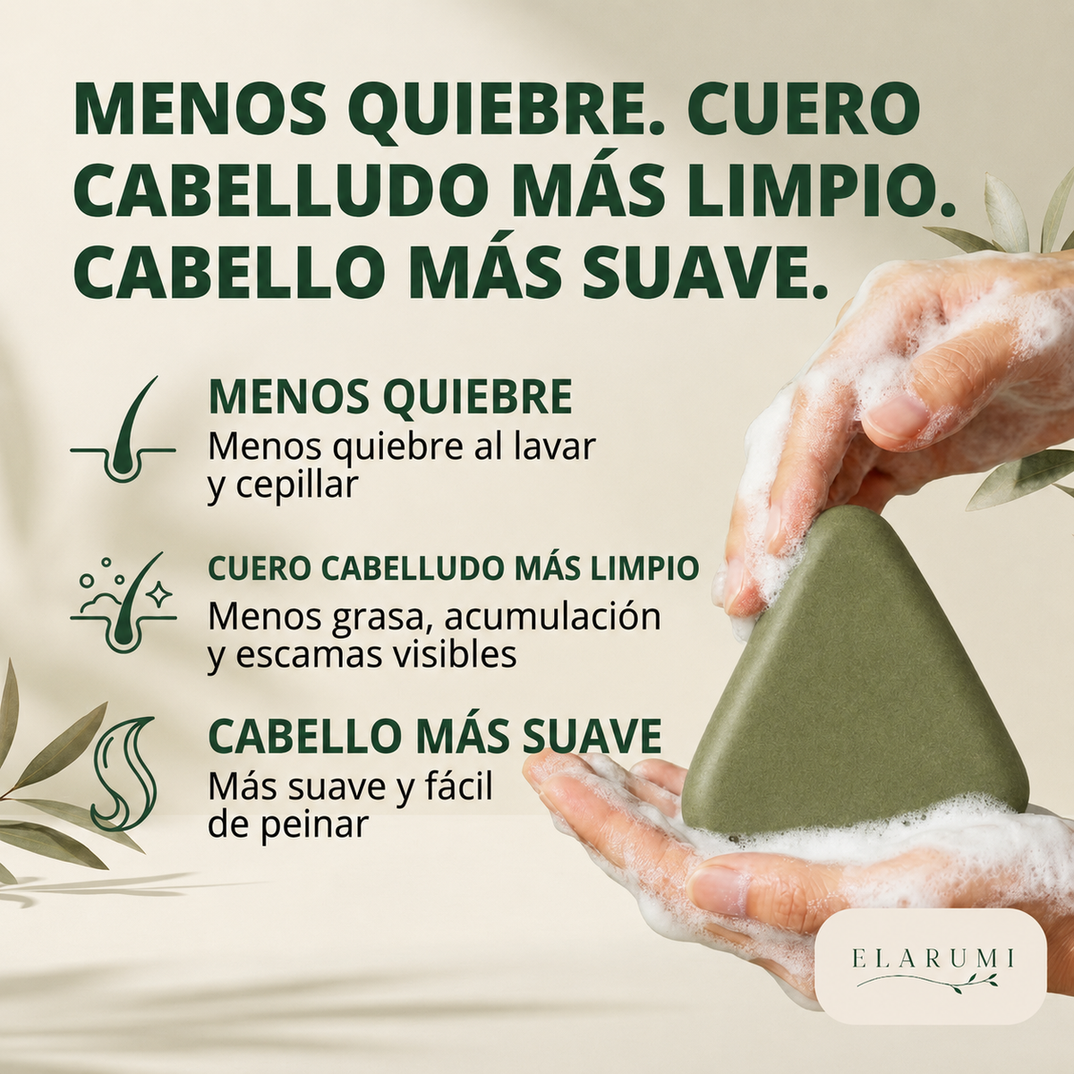 Champú Herbal – Estimula El Crecimiento Del Cabello Y Ayuda A Fortalecerlo